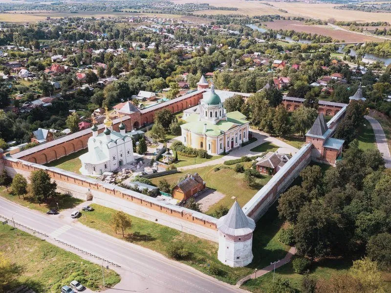 Зарайский кремль с высоты